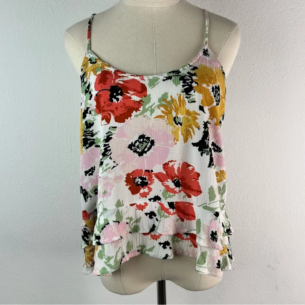 Volcom “That’s My Hype” floral top - Picture 2 of 8
